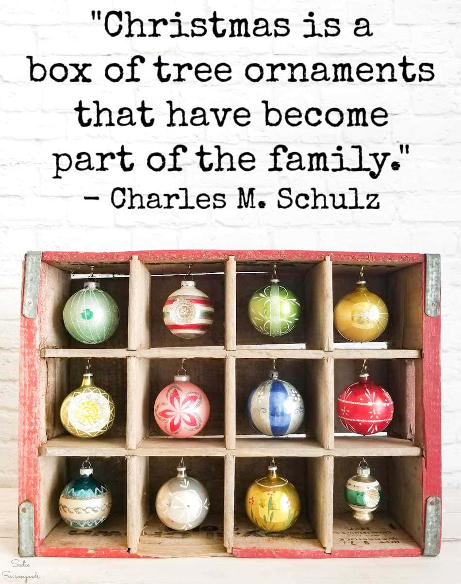 loving words about christmas ornaments