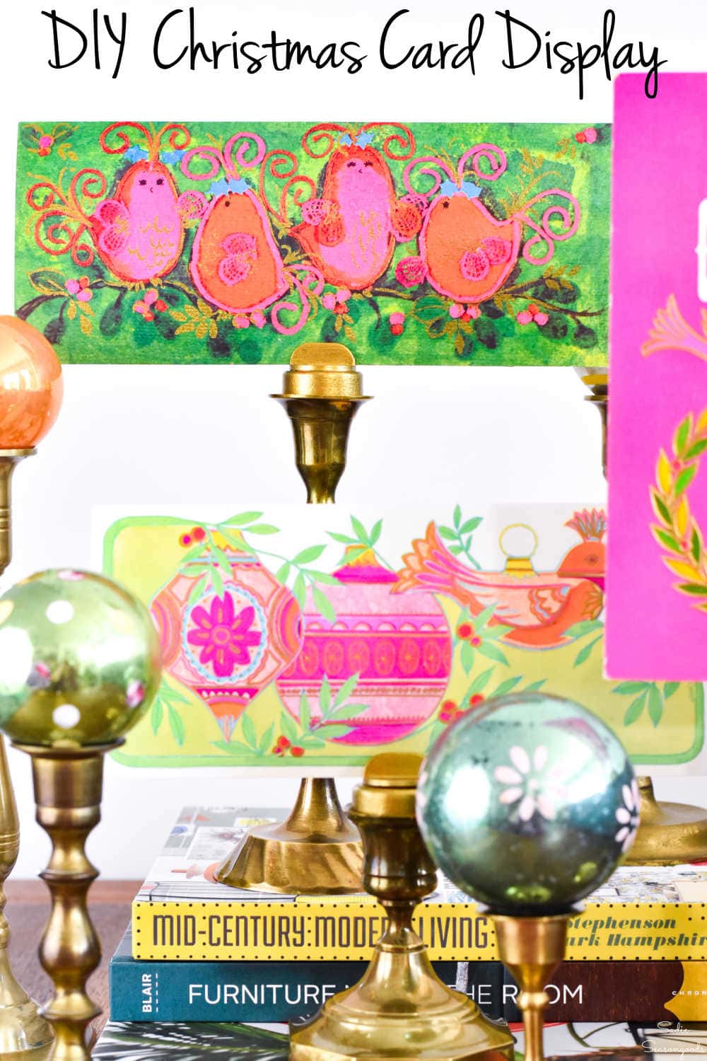 diy christmas card holders