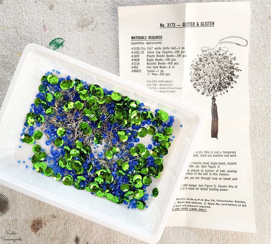 making beaded ornaments