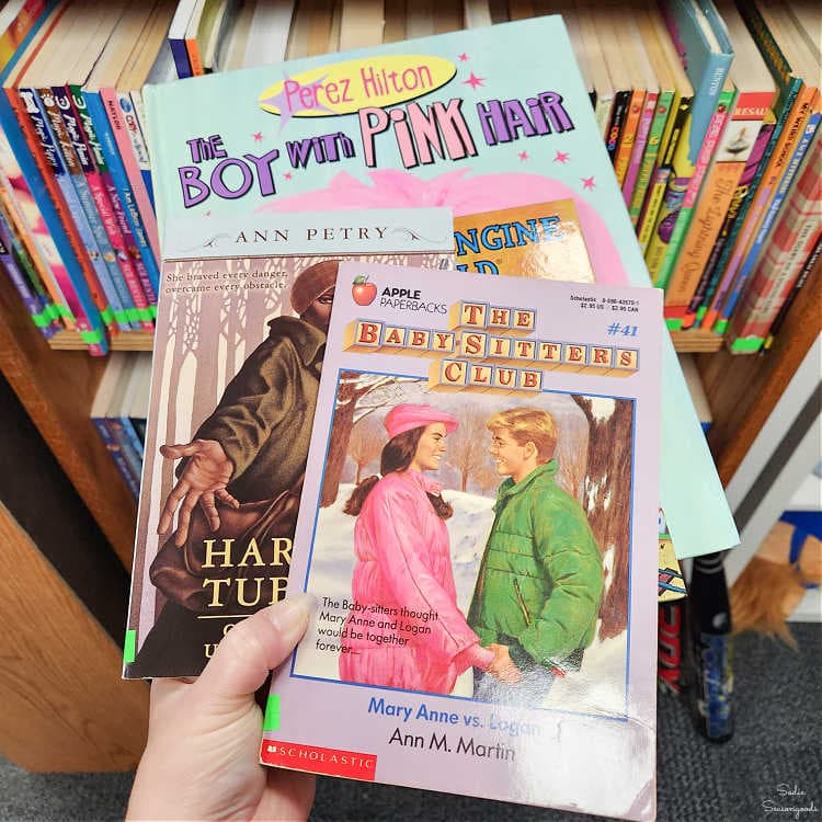 vintage babysitter's club book