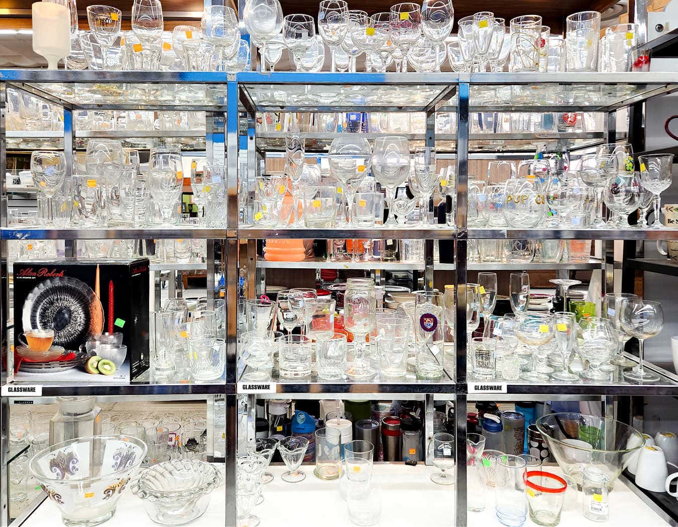 Craft Ideas for Thrift Store Glassware