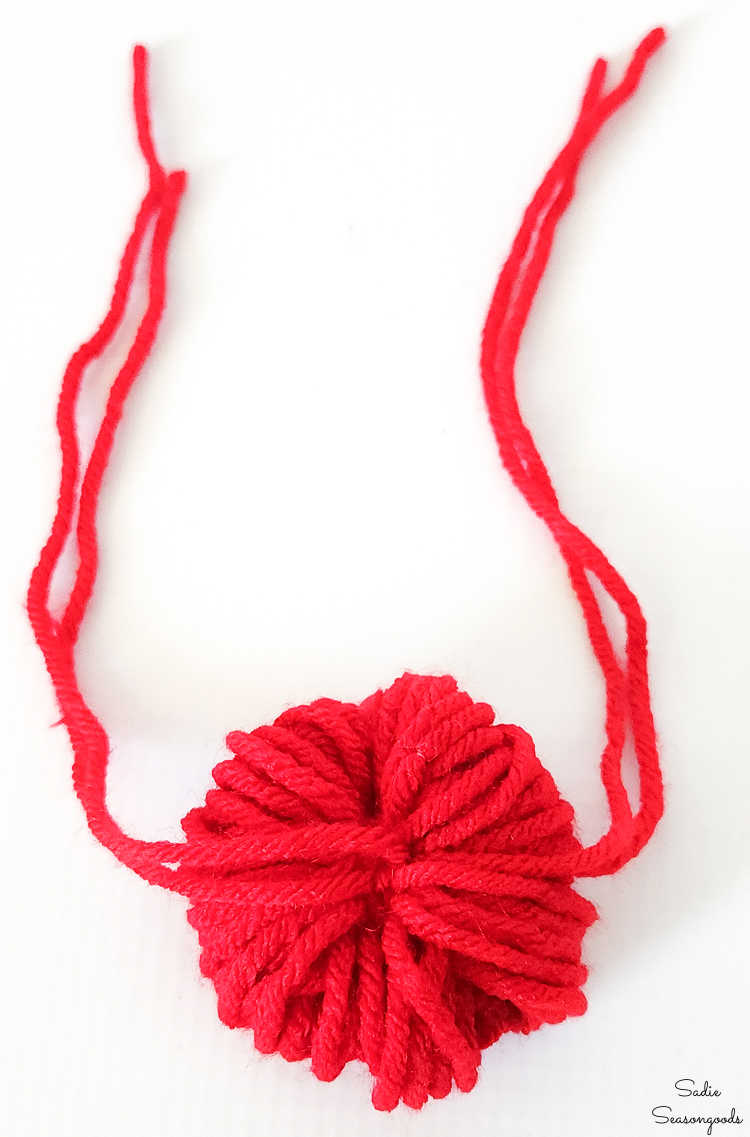craft idea for leftover yarn
