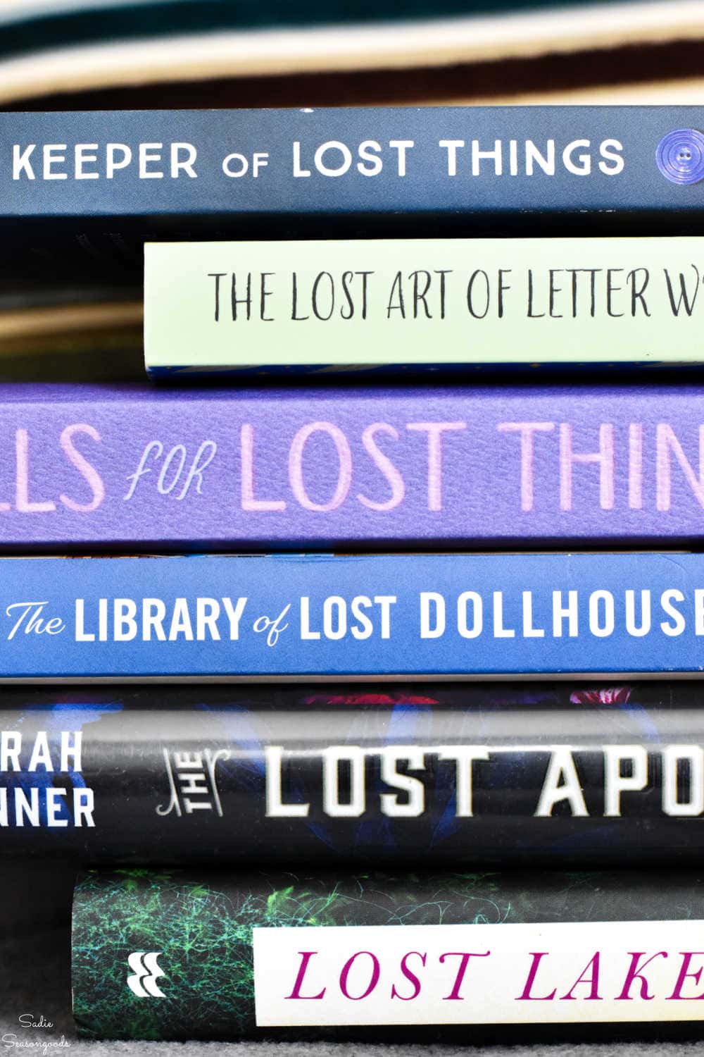 books with the word lost in the title