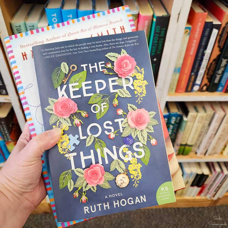 the keeper of lost things at a used bookstore