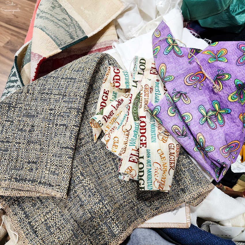 fabric scraps at recraft greenville