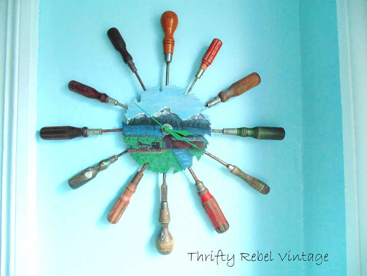 upcycle idea for vintage screwdrivers