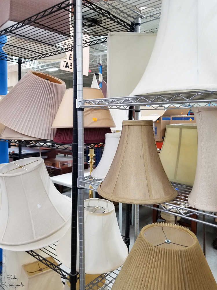 upcycle idea for a lampshade