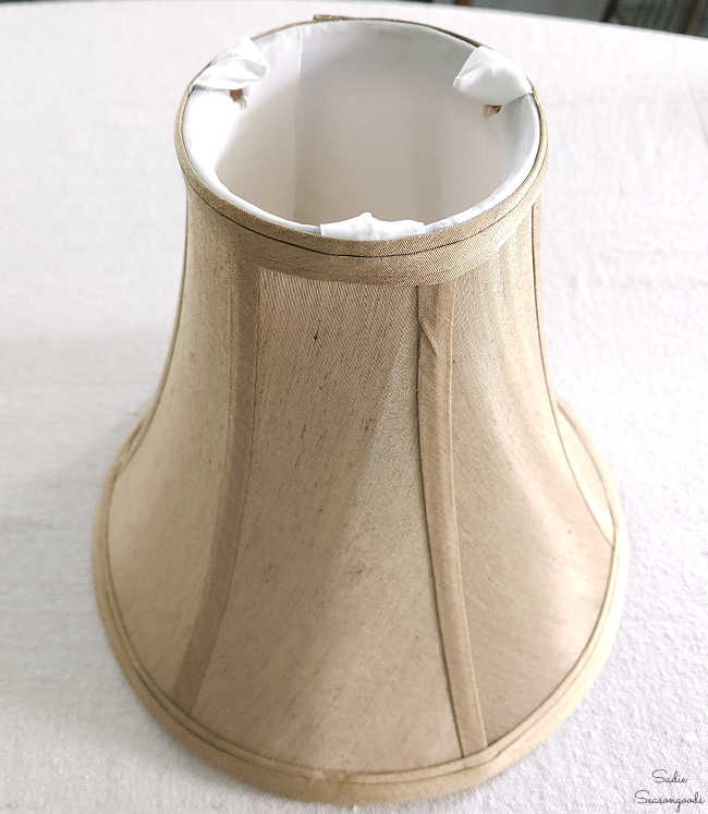 repurposing a lampshade