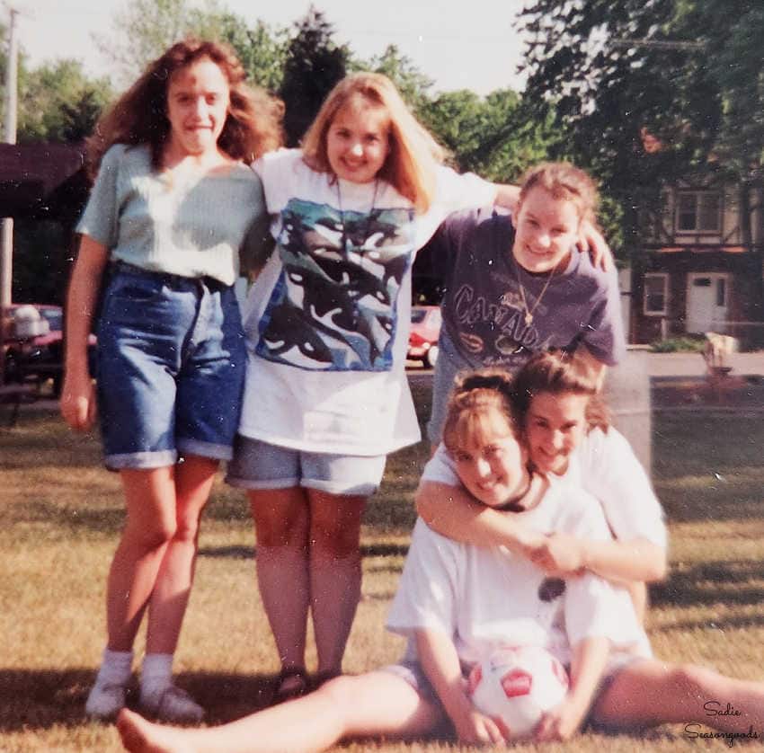 high school girls in the 90s