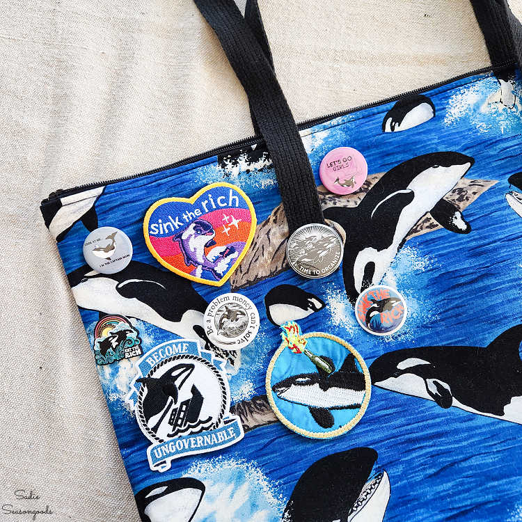 making a resistance tote bag