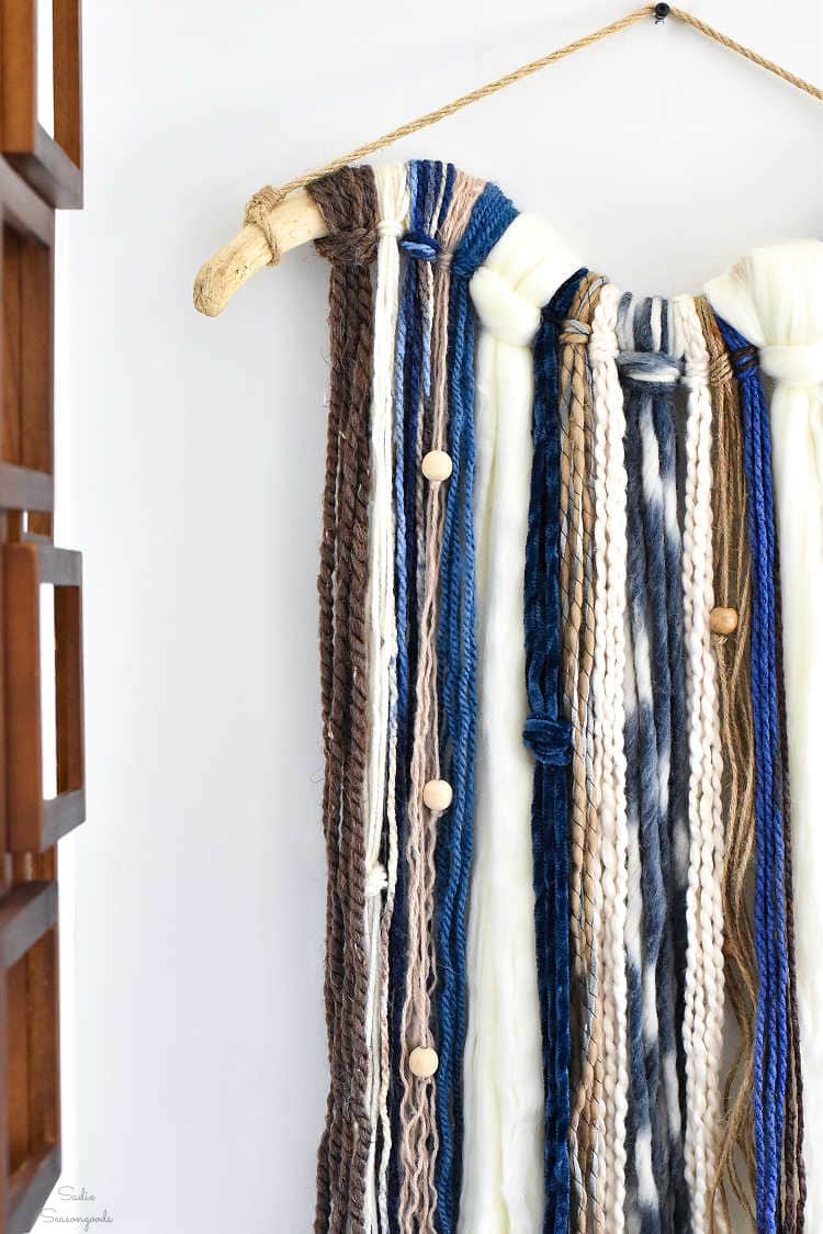 easy craft idea for leftover yarn