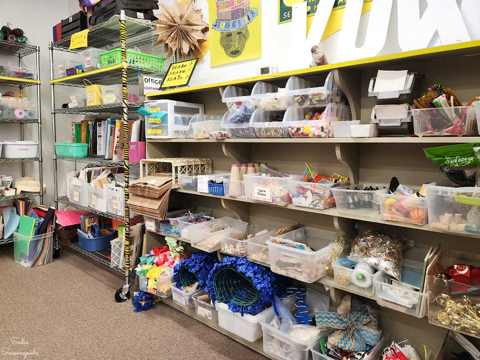 craft supplies at the art shac