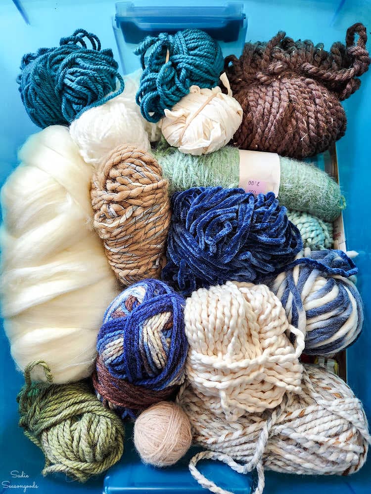 yarn craft for leftover yarn