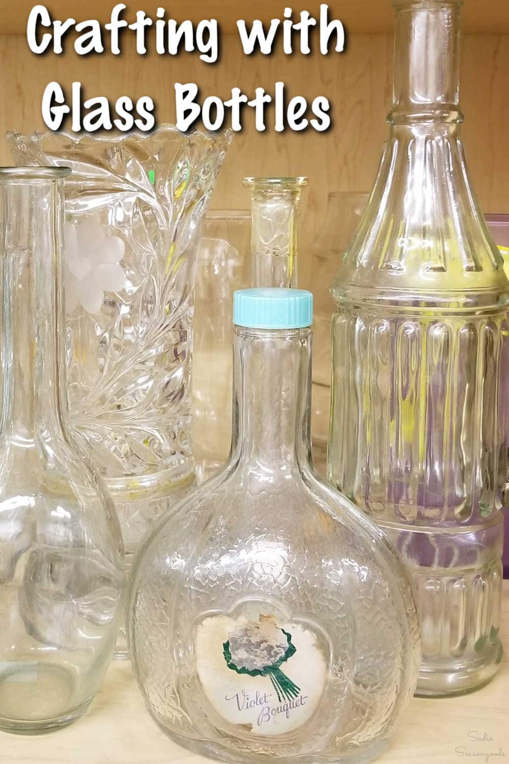 bottle crafts and upcycle ideas
