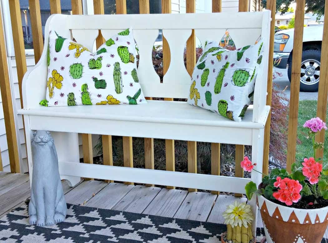 upcycle idea for plastic tablecloth
