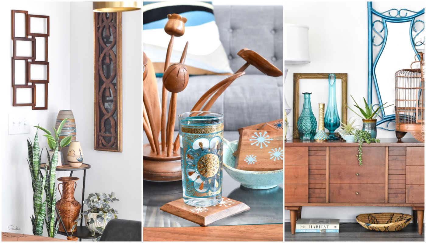 upcycled mid-century modern decor project ideas