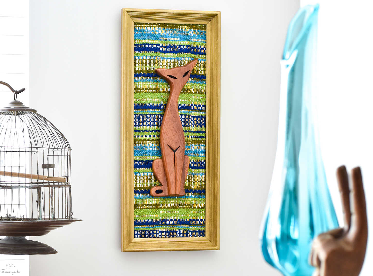 Framing a Vintage Atomic Cat